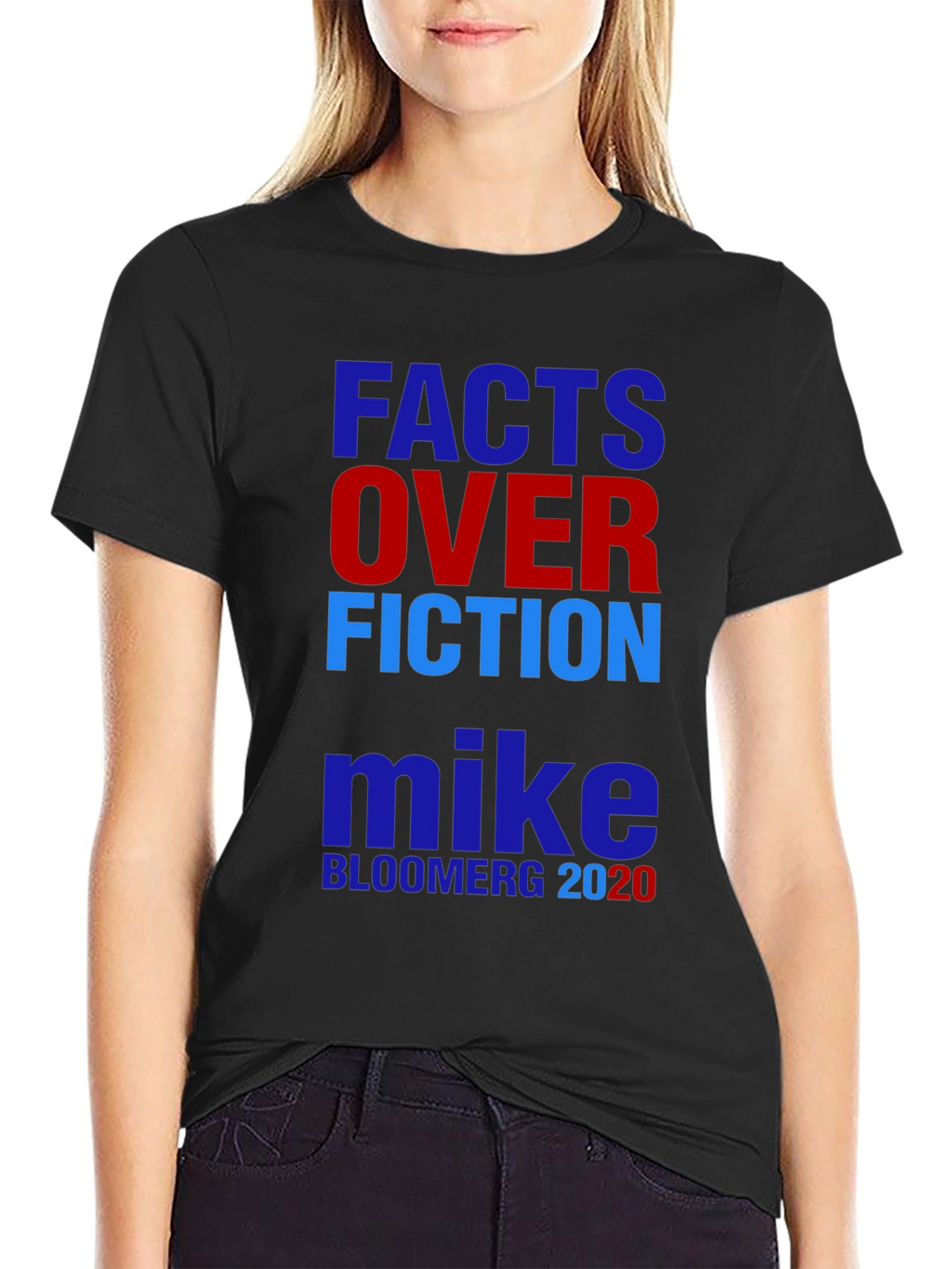 Facts Over Fiction Mike Bloomberg 2020 T-Shirt