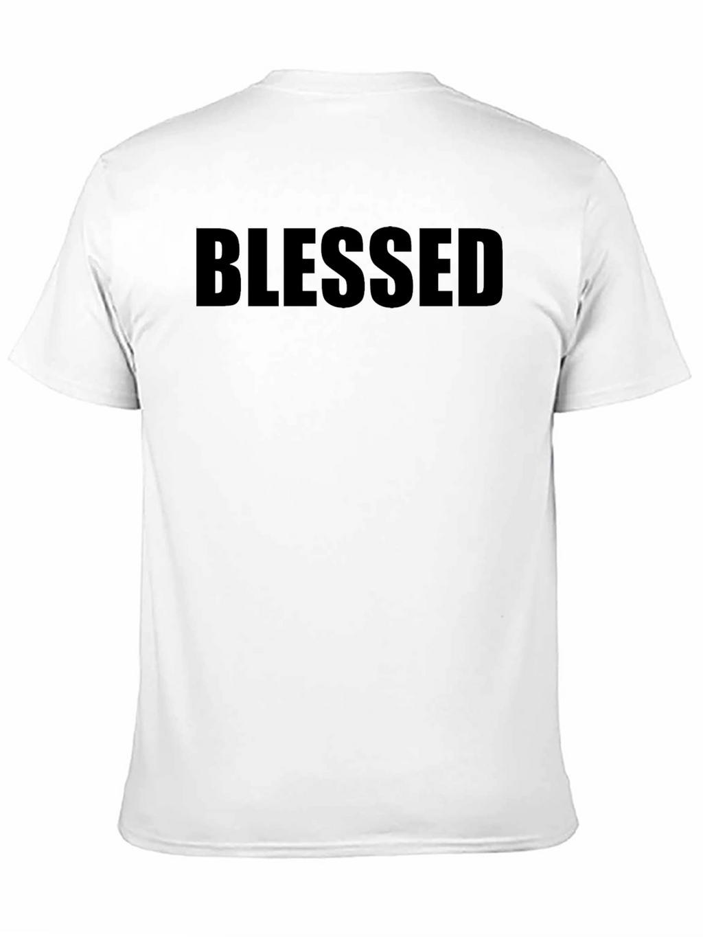 Blessed Black Crew Neck T-Shirt