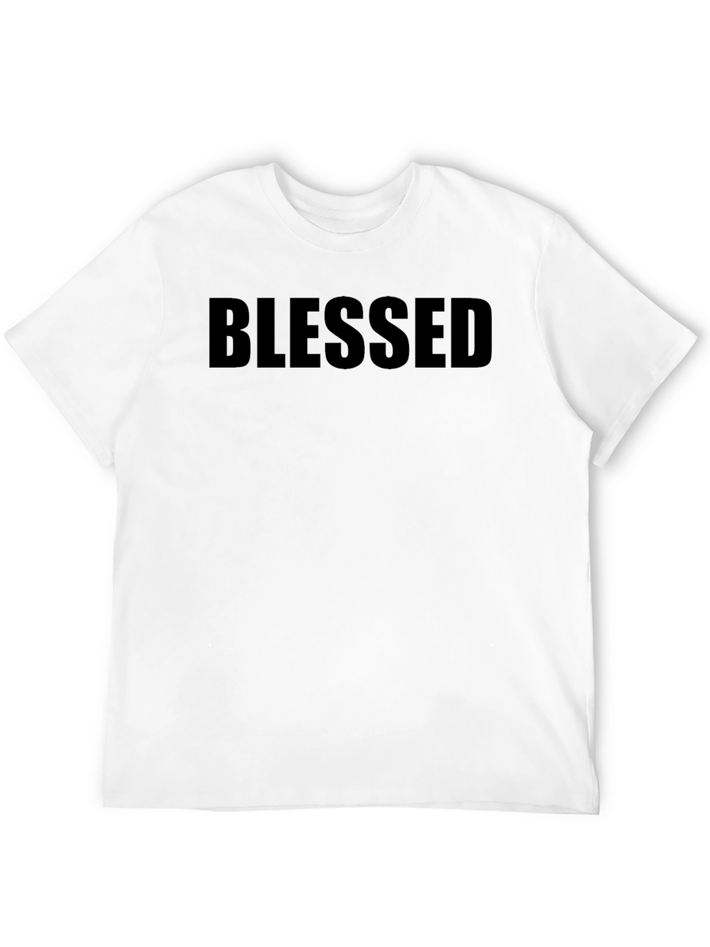 Blessed Black Crew Neck T-Shirt