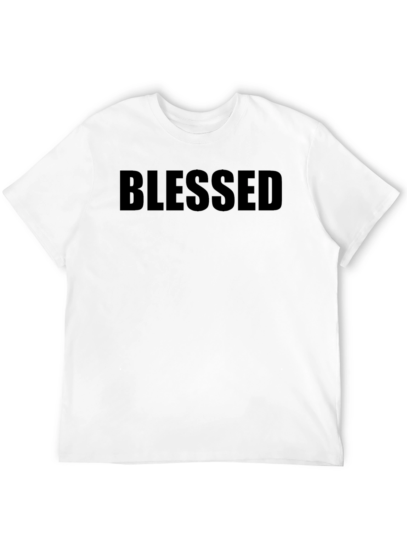 Blessed Black Crew Neck T-Shirt