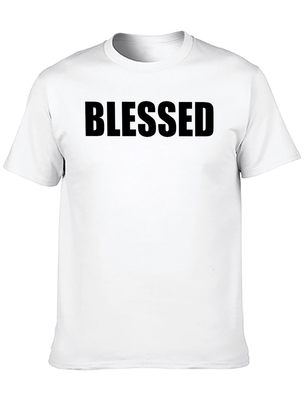 Blessed Black Crew Neck T-Shirt