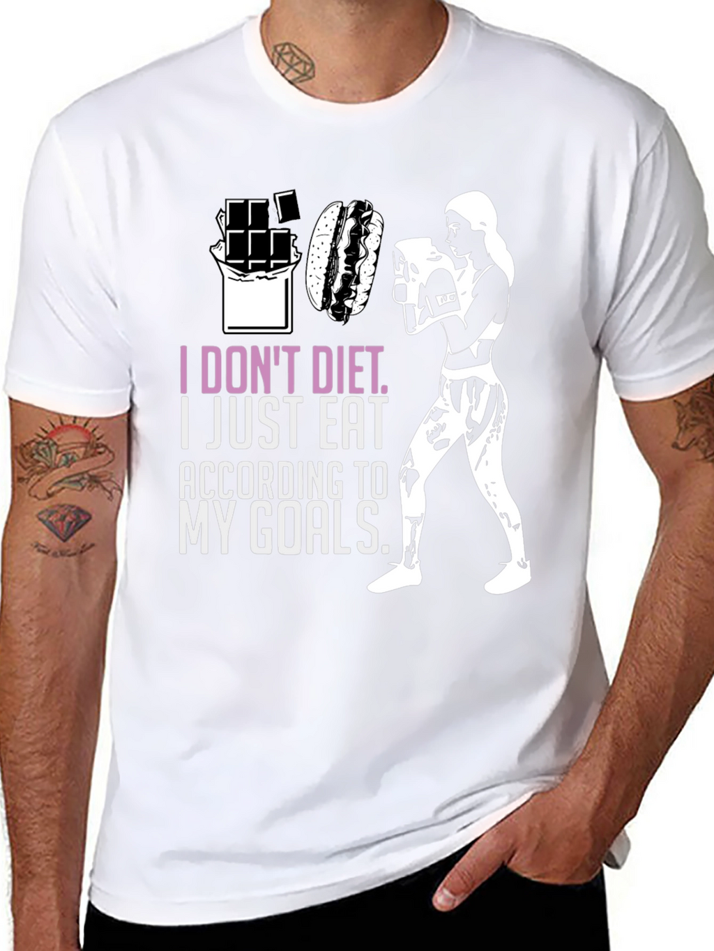 Eat According to My Goals T-Shirt