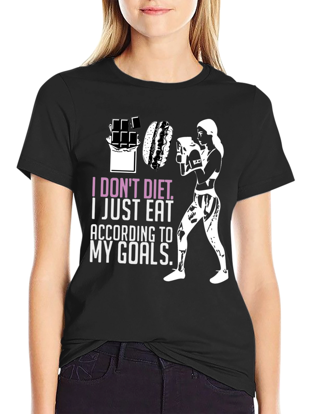 Eat According to My Goals T-Shirt
