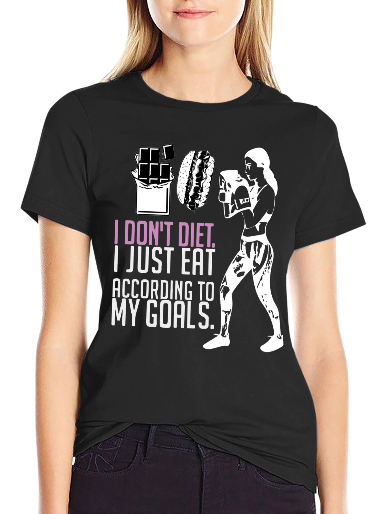 Eat According to My Goals T-Shirt