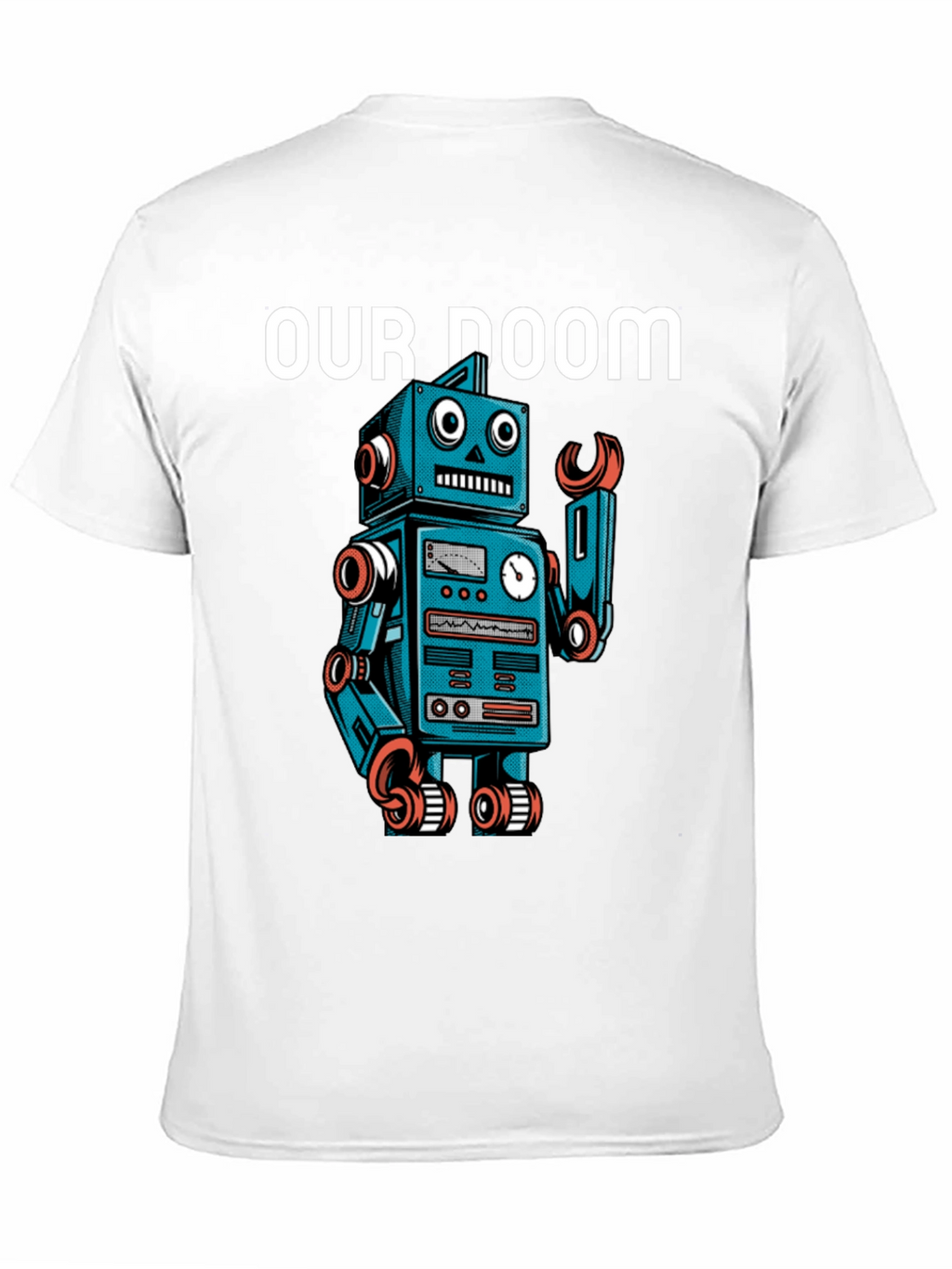 Robot Doom Graphic T-Shirt