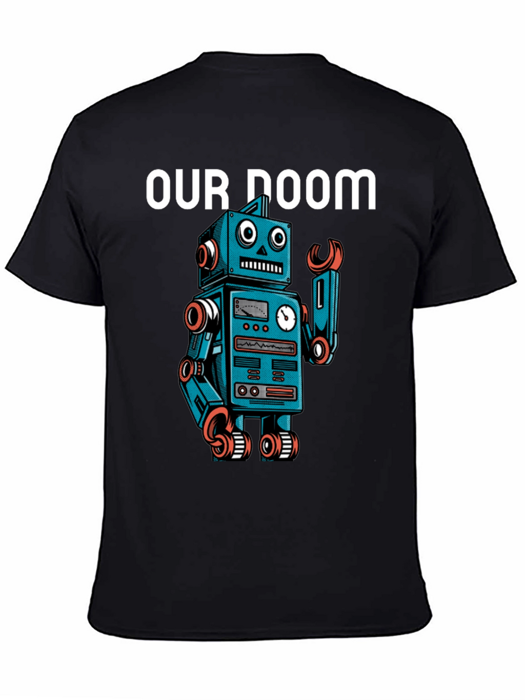 Robot Doom Graphic T-Shirt