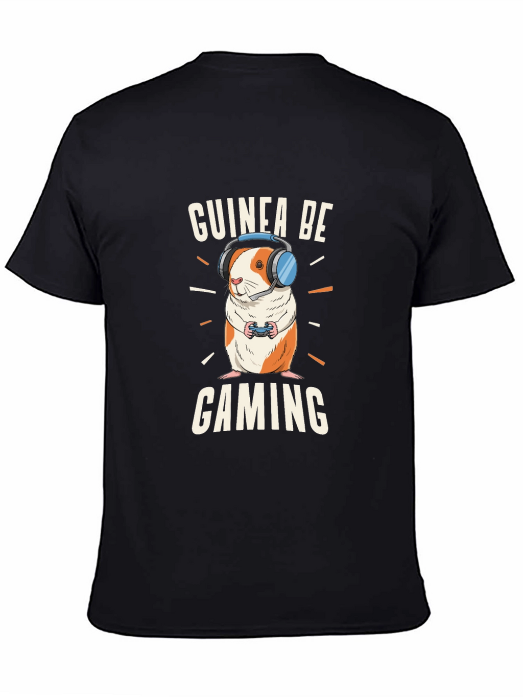 Guinea Pig Gaming Black T-Shirt