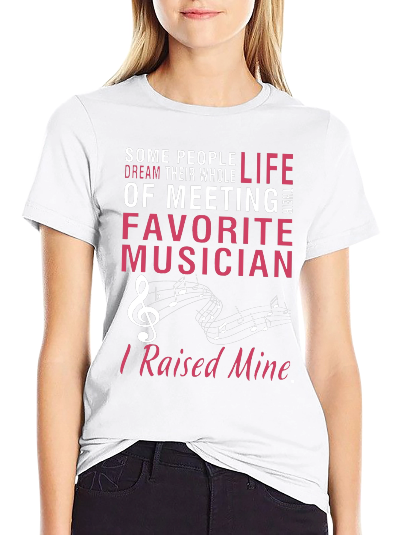 Musicians Parent T-Shirt - Raised Mine!