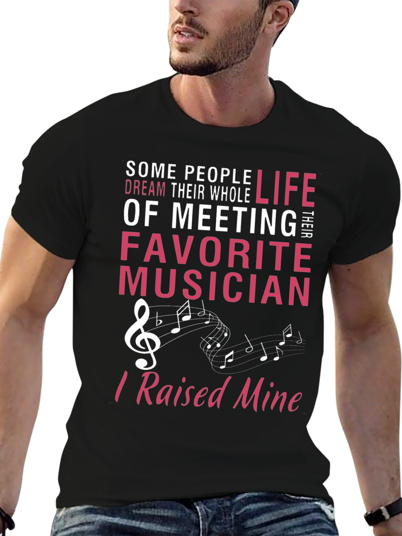 Musicians Parent T-Shirt - Raised Mine!