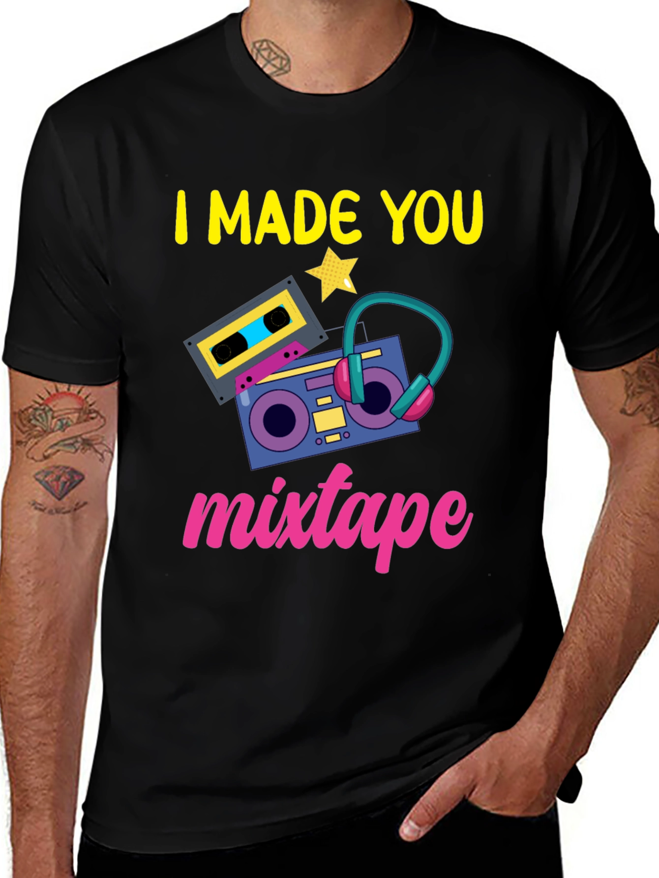 I Made You Mixtape Graphic T-Shirt