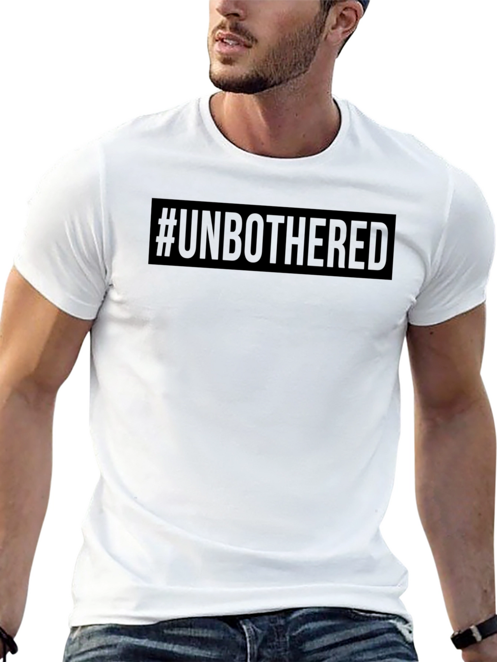 Unbothered Black T-Shirt
