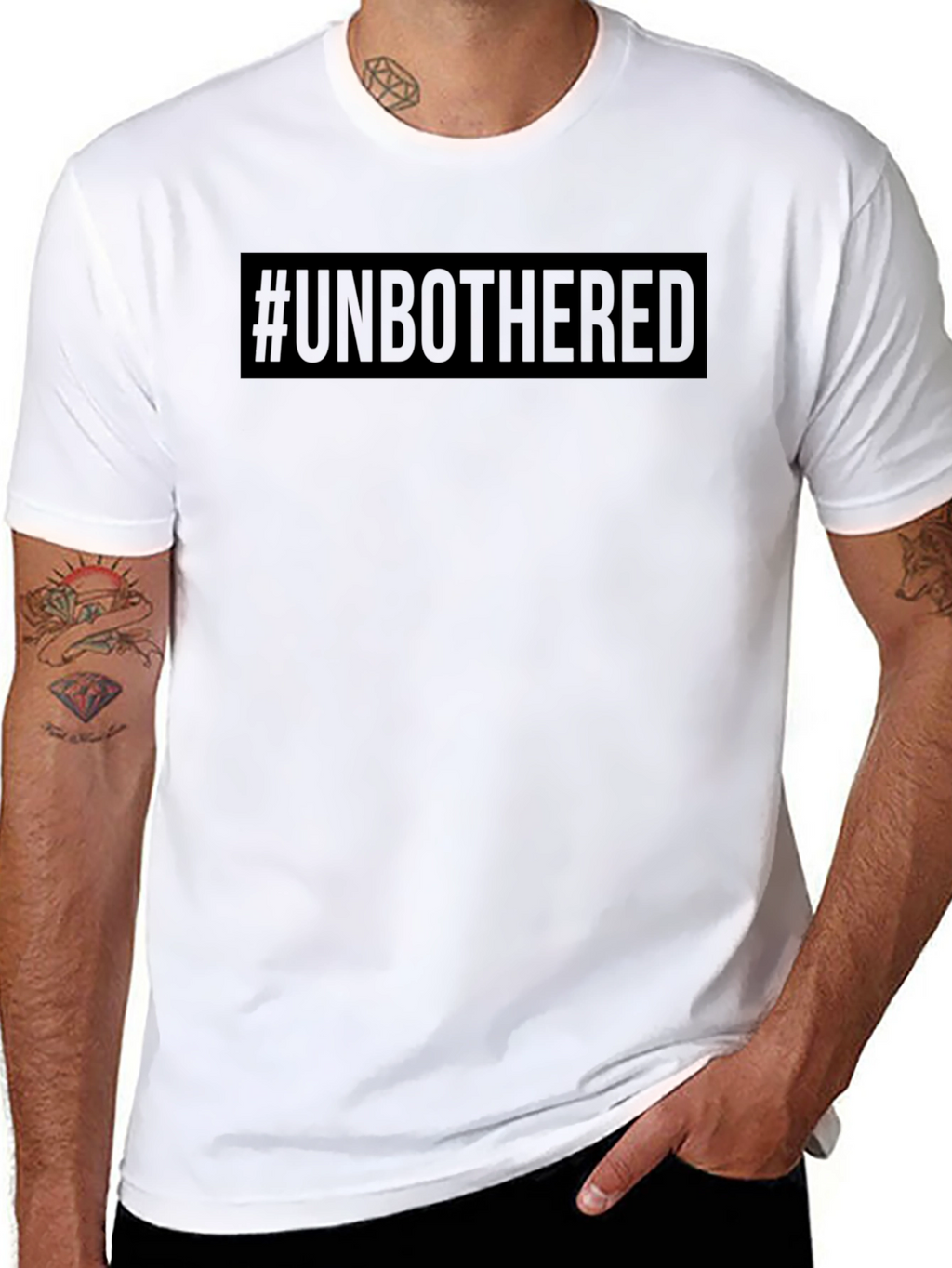 Unbothered Black T-Shirt