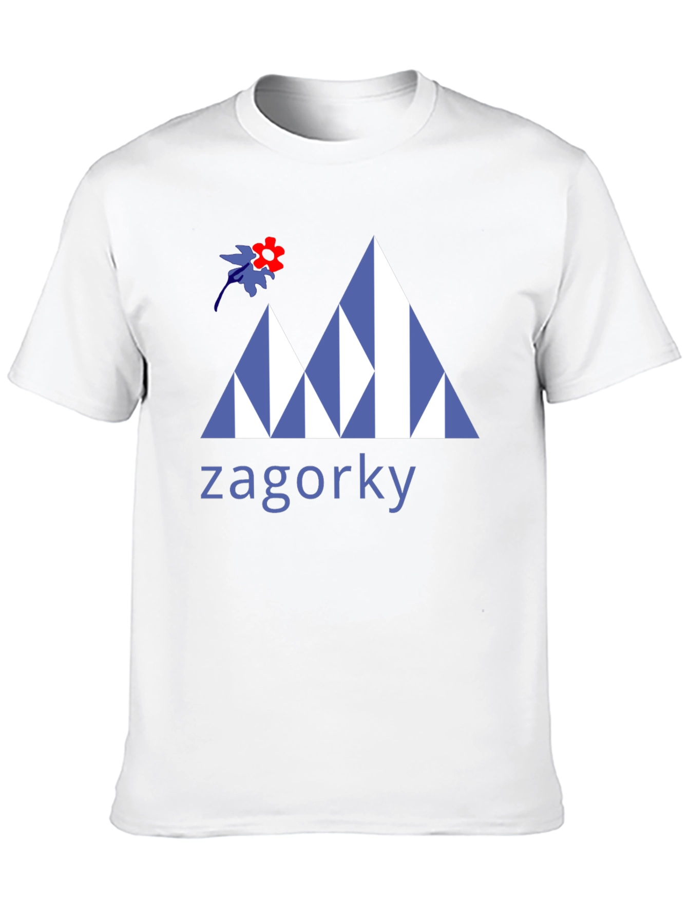 Zagorky Mountain Design Black T-Shirt