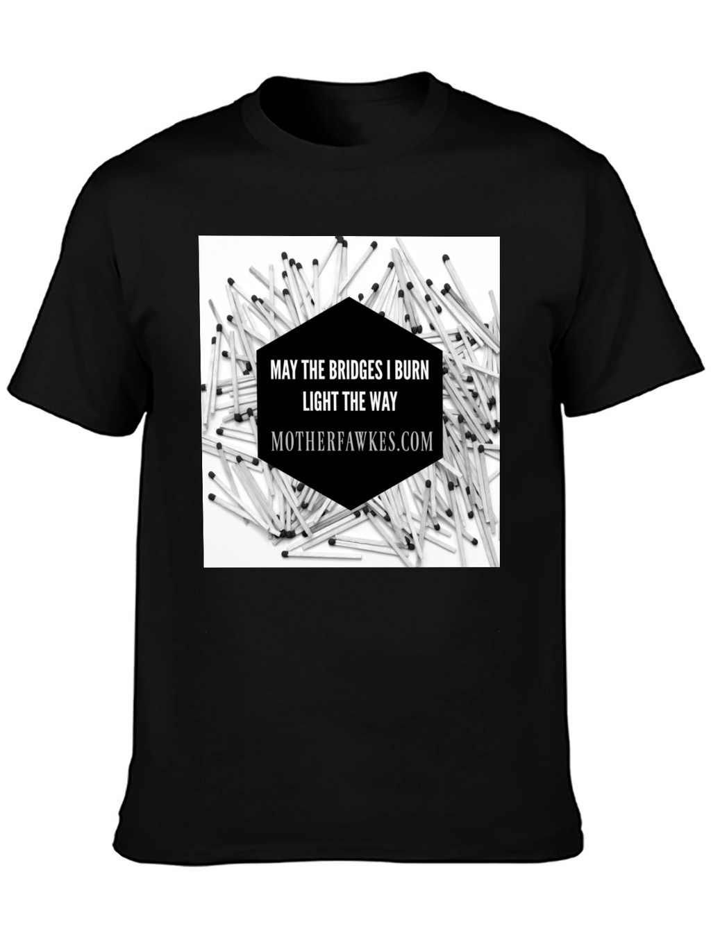 Bridges I Burn Graphic Tee - Motherfawkes