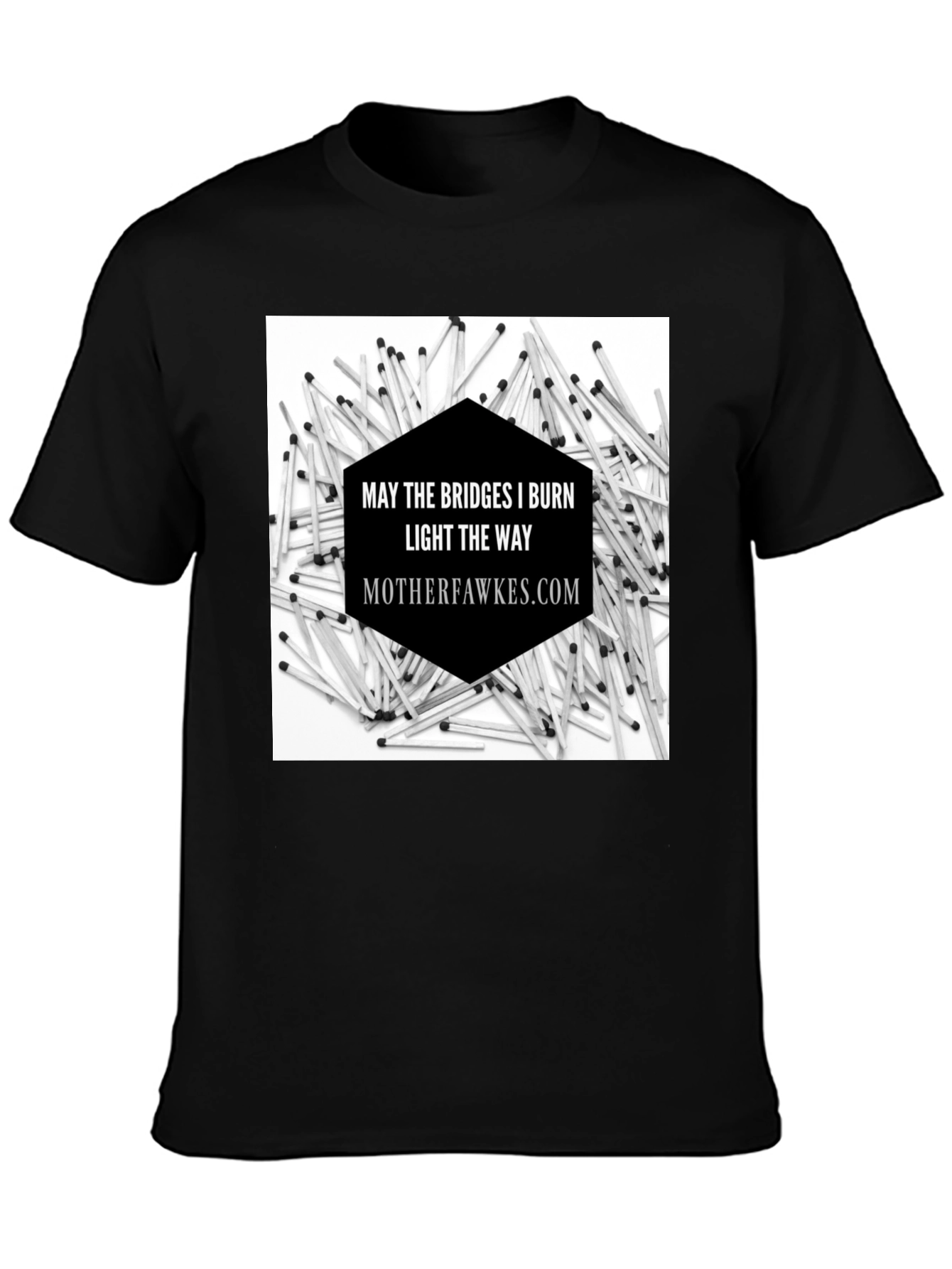 Bridges I Burn Graphic Tee - Motherfawkes