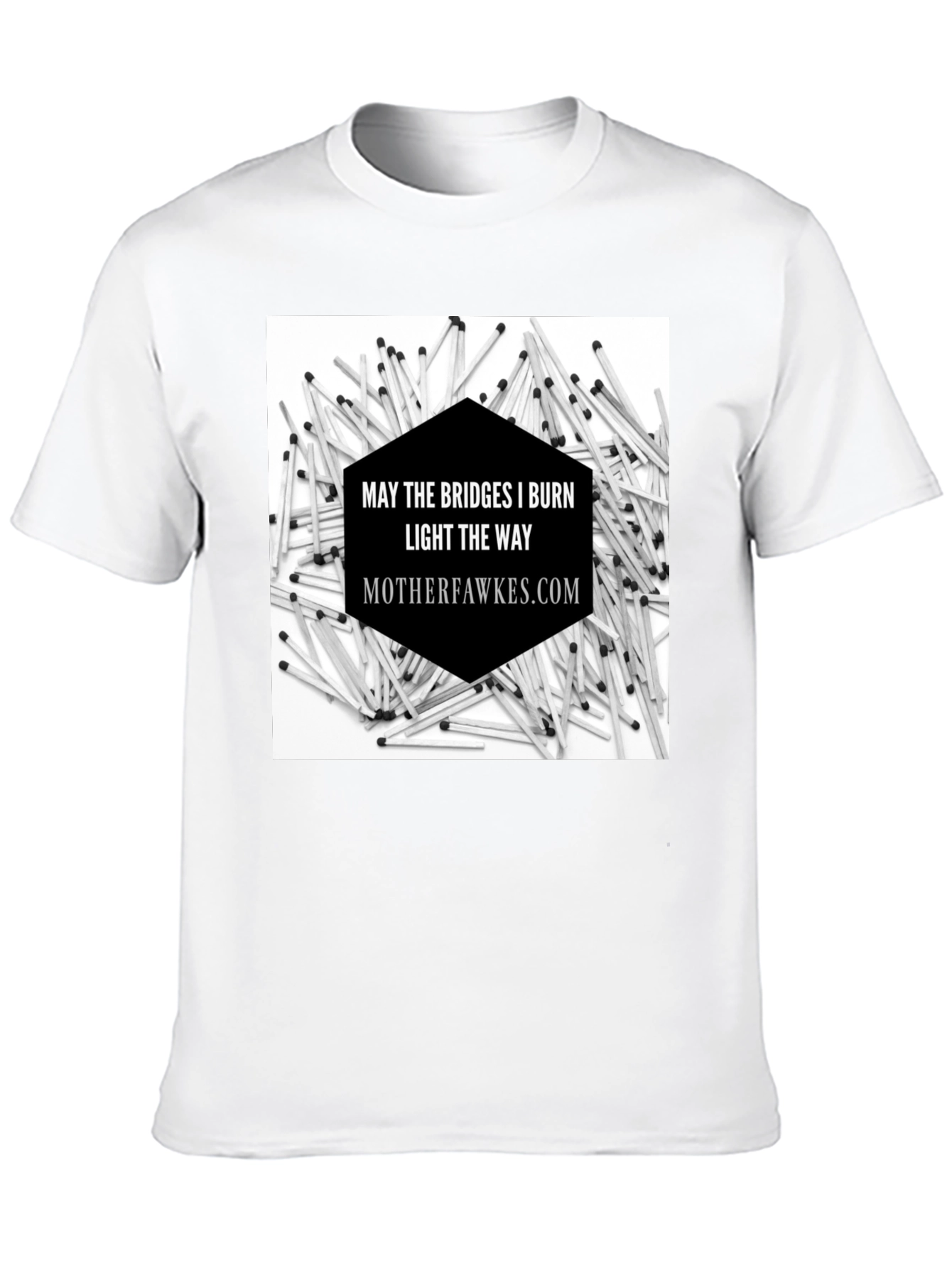 Bridges I Burn Graphic Tee - Motherfawkes
