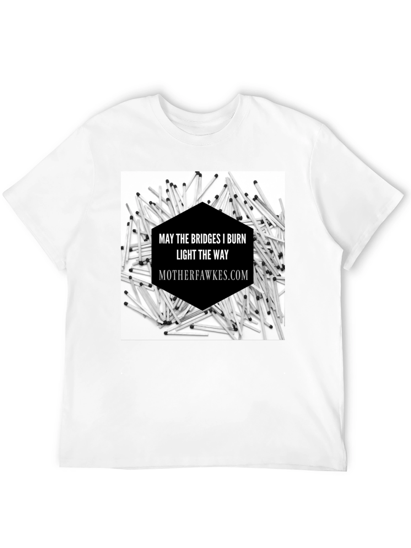 Bridges I Burn Graphic Tee - Motherfawkes