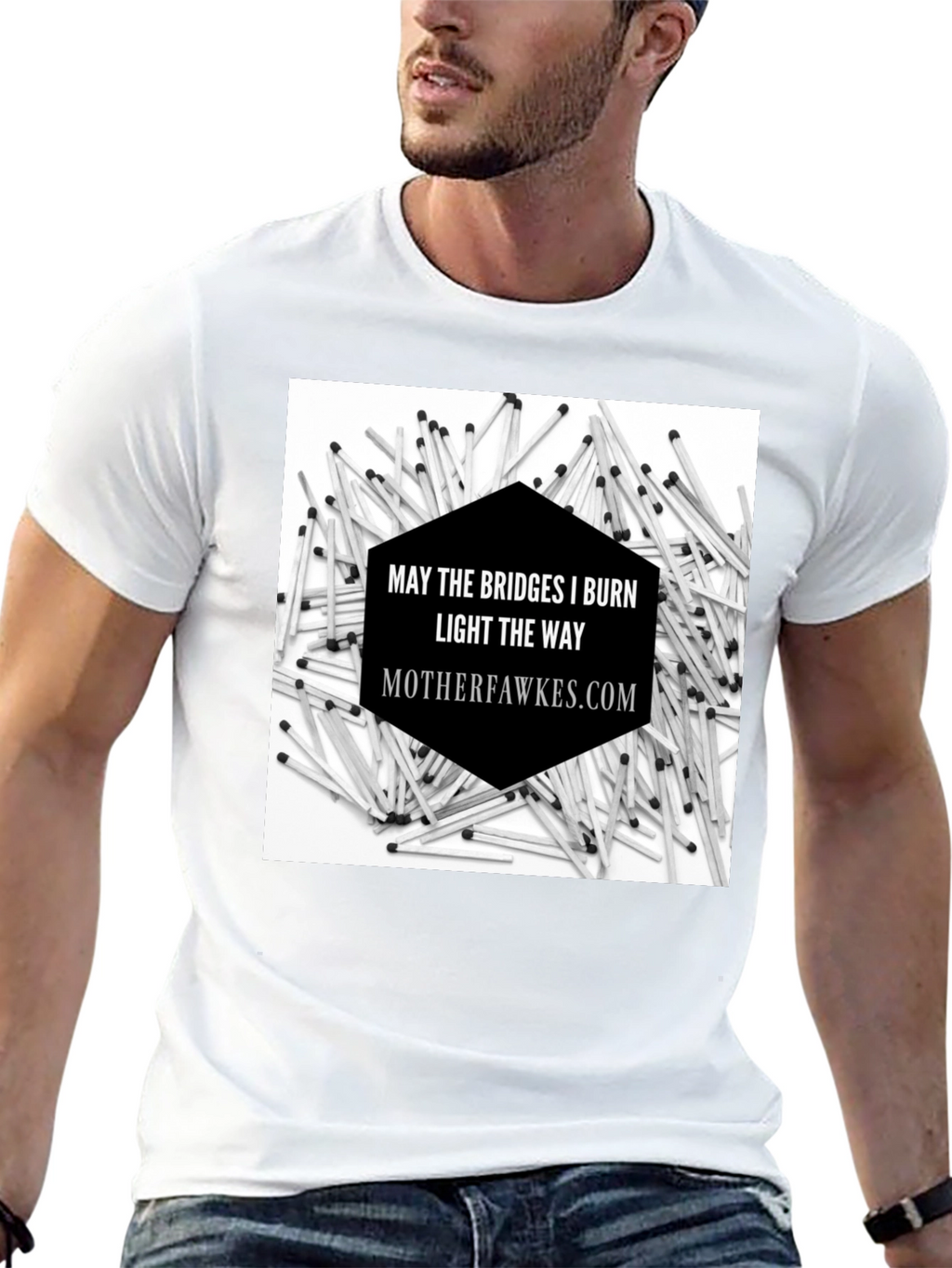 Bridges I Burn Graphic Tee - Motherfawkes
