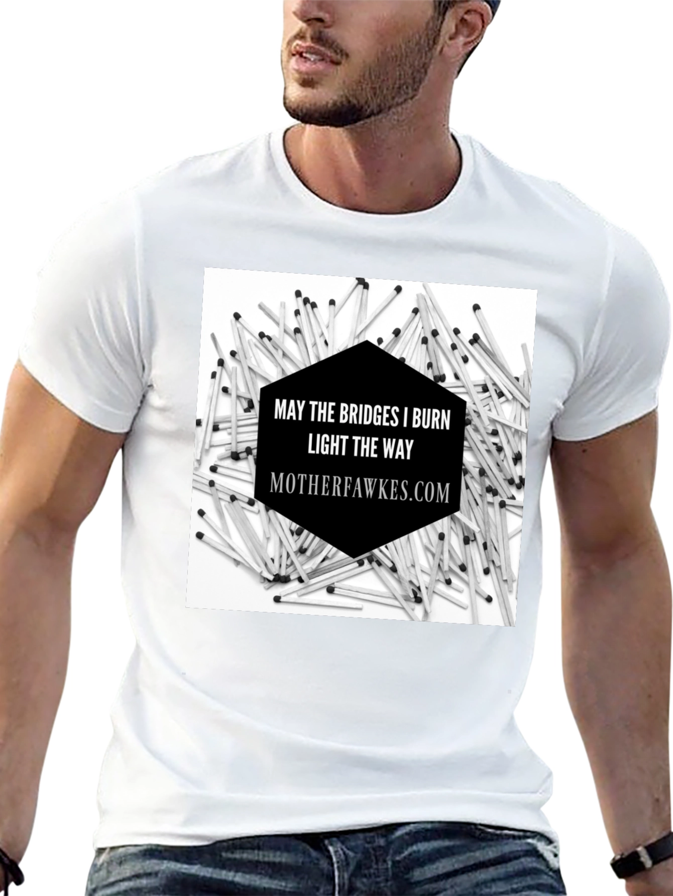 Bridges I Burn Graphic Tee - Motherfawkes