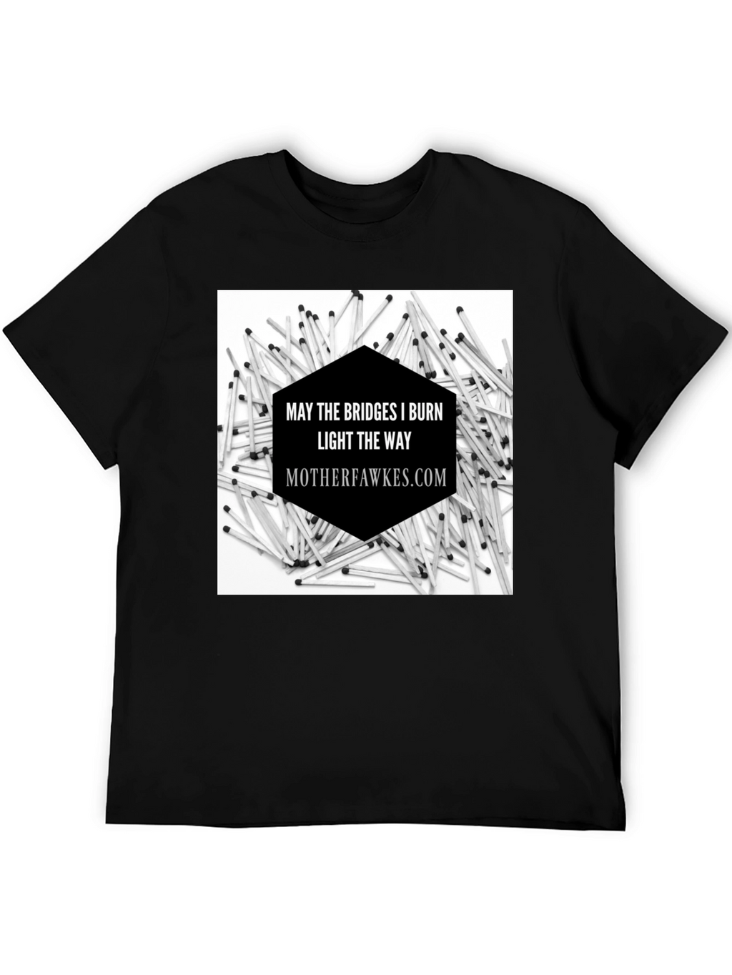 Bridges I Burn Graphic Tee - Motherfawkes