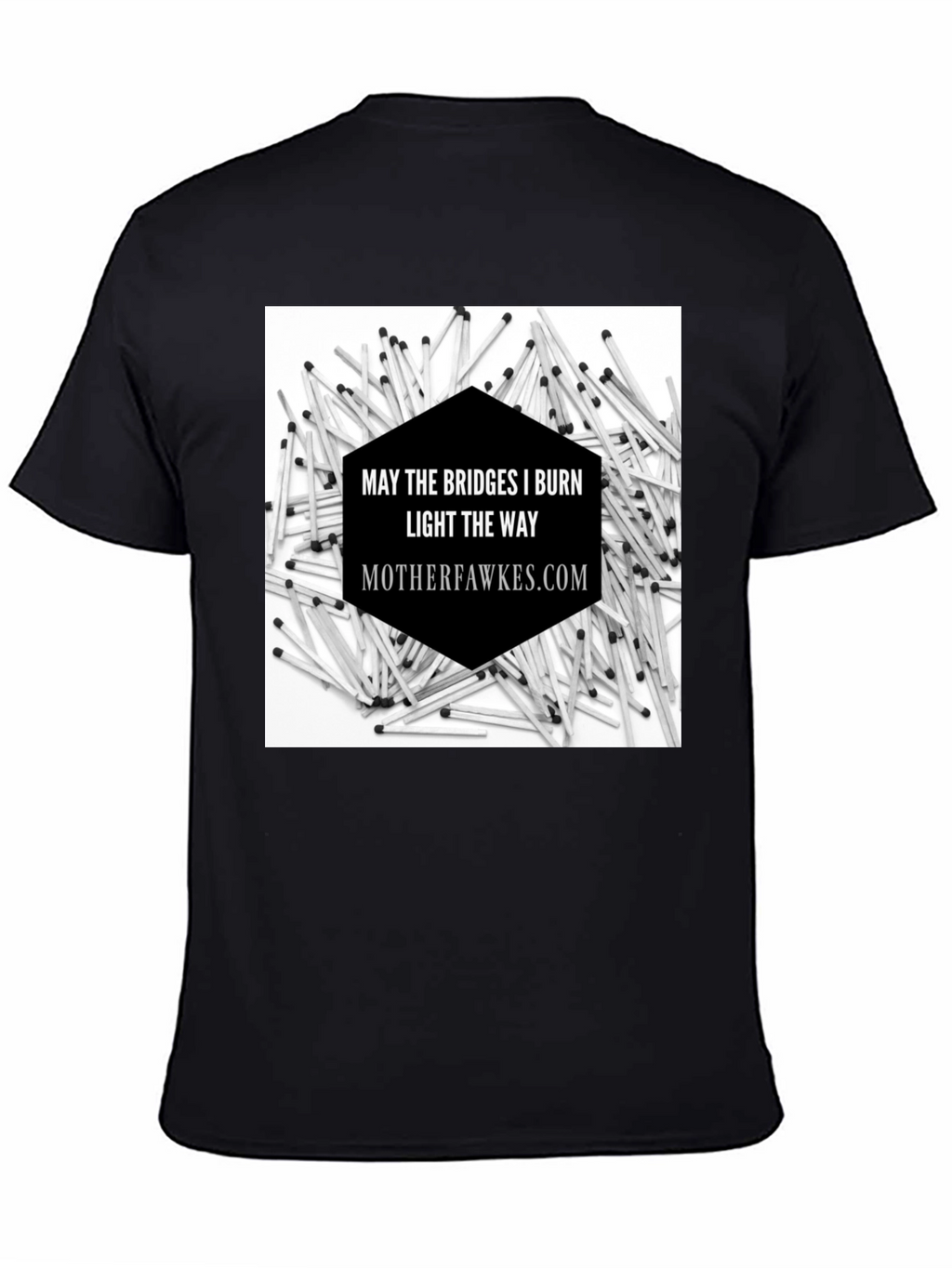 Bridges I Burn Graphic Tee - Motherfawkes