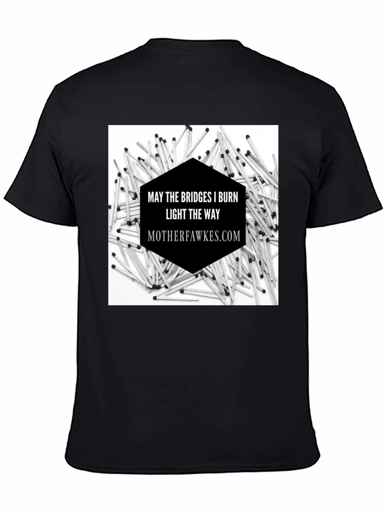 Bridges I Burn Graphic Tee - Motherfawkes