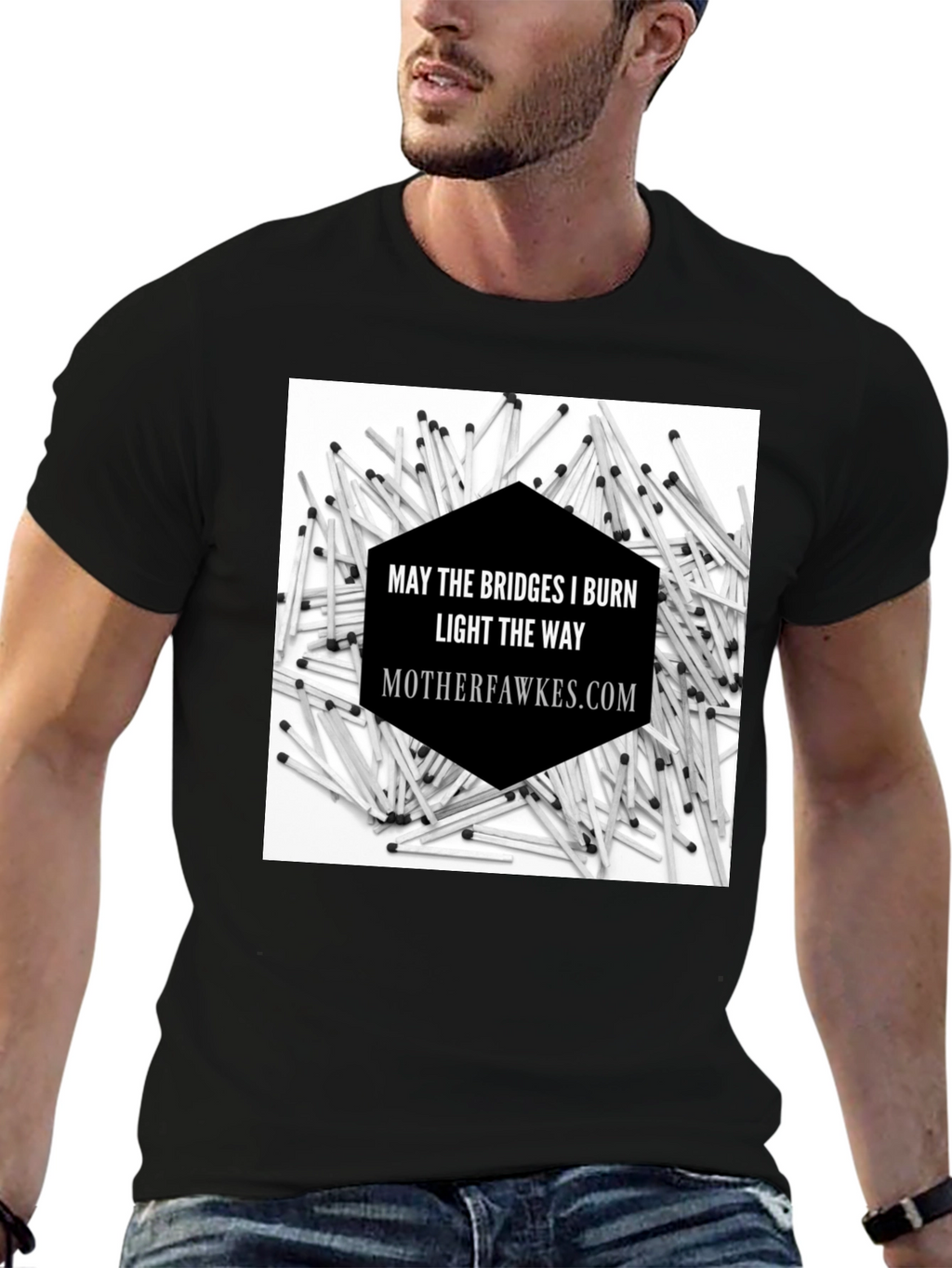 Bridges I Burn Graphic Tee - Motherfawkes