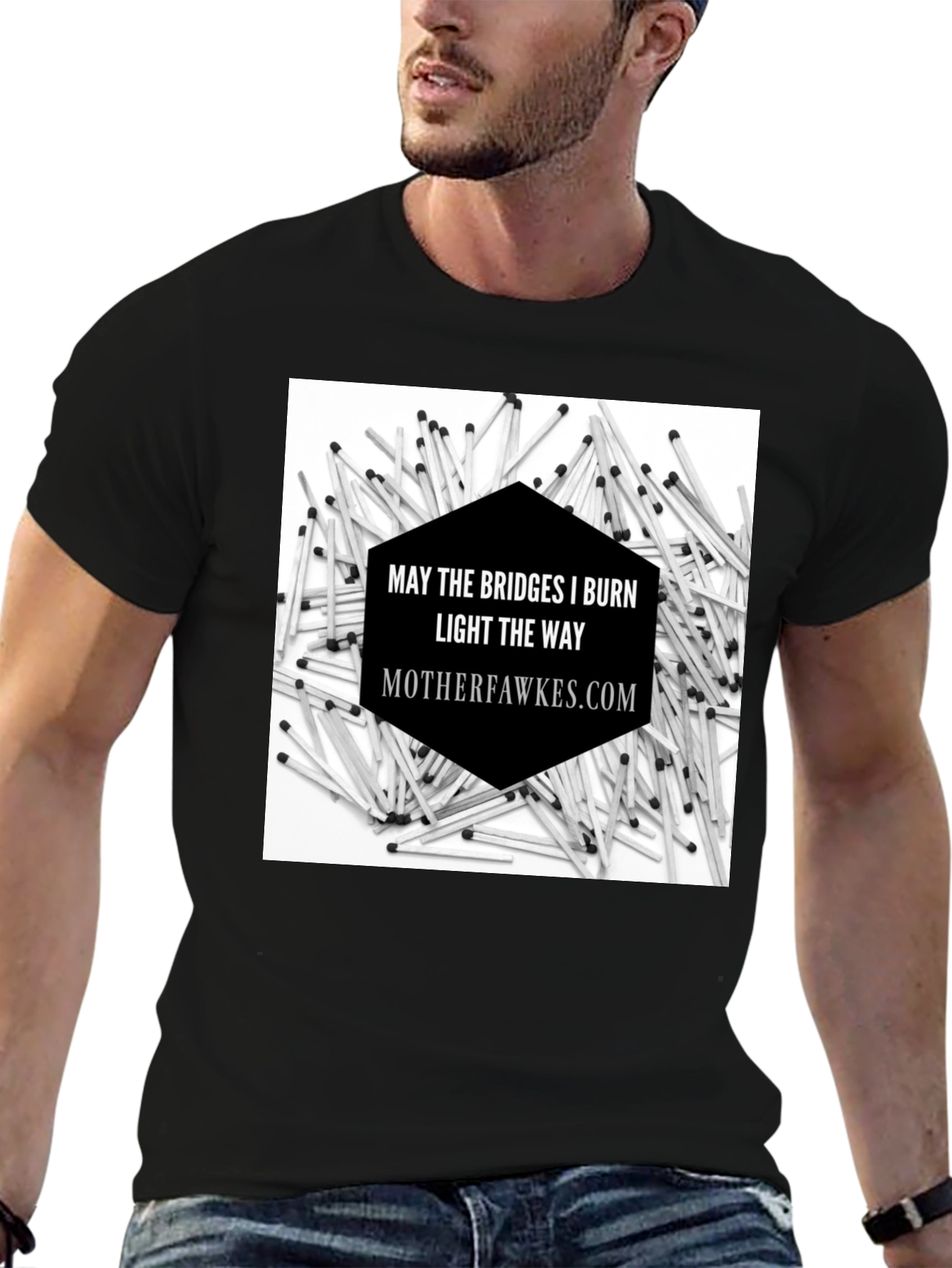 Bridges I Burn Graphic Tee - Motherfawkes
