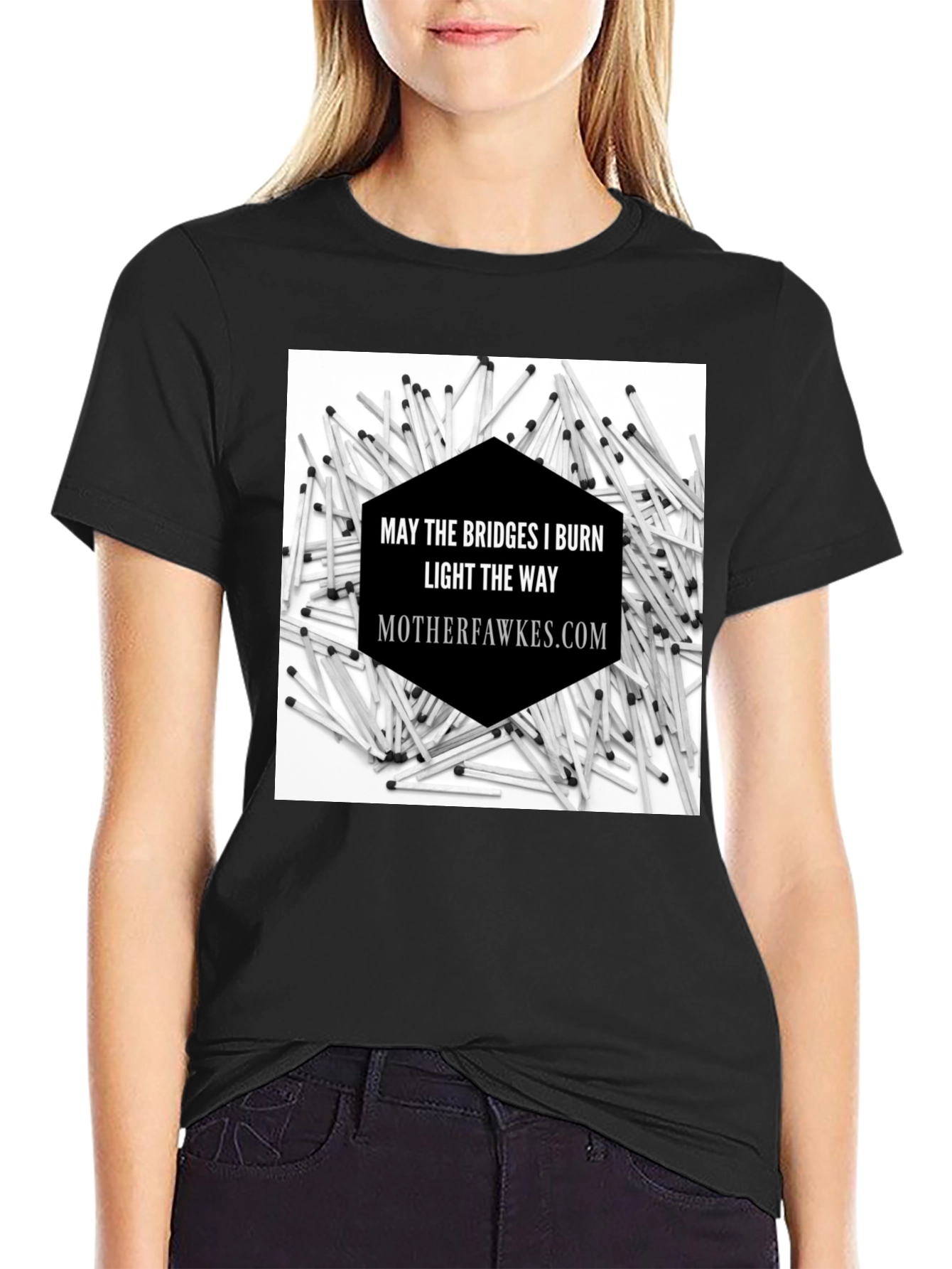 Bridges I Burn Graphic Tee - Motherfawkes