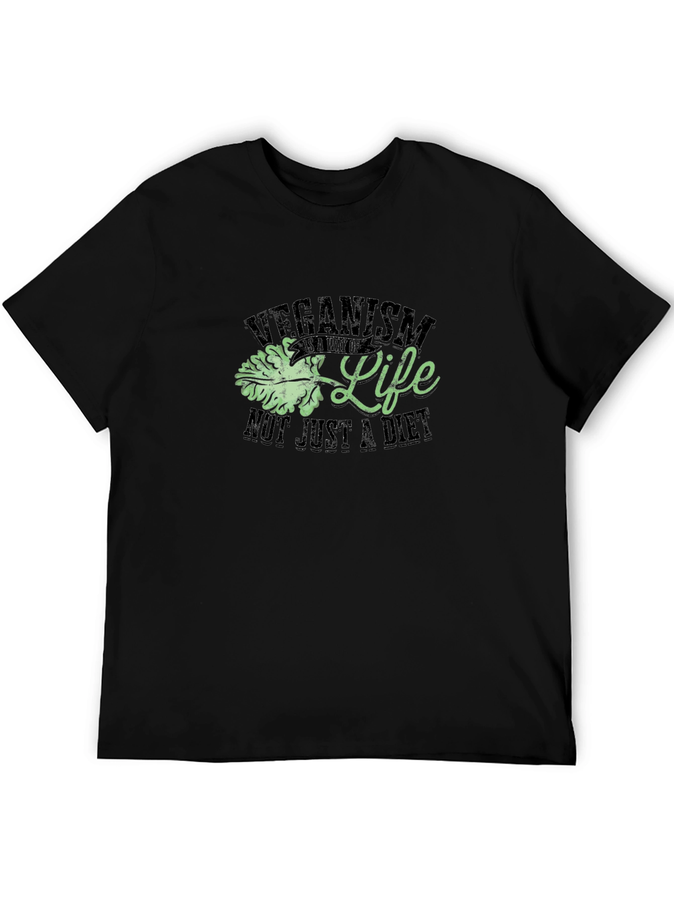 Veganism is Life T-Shirt - Not Just A Diet
