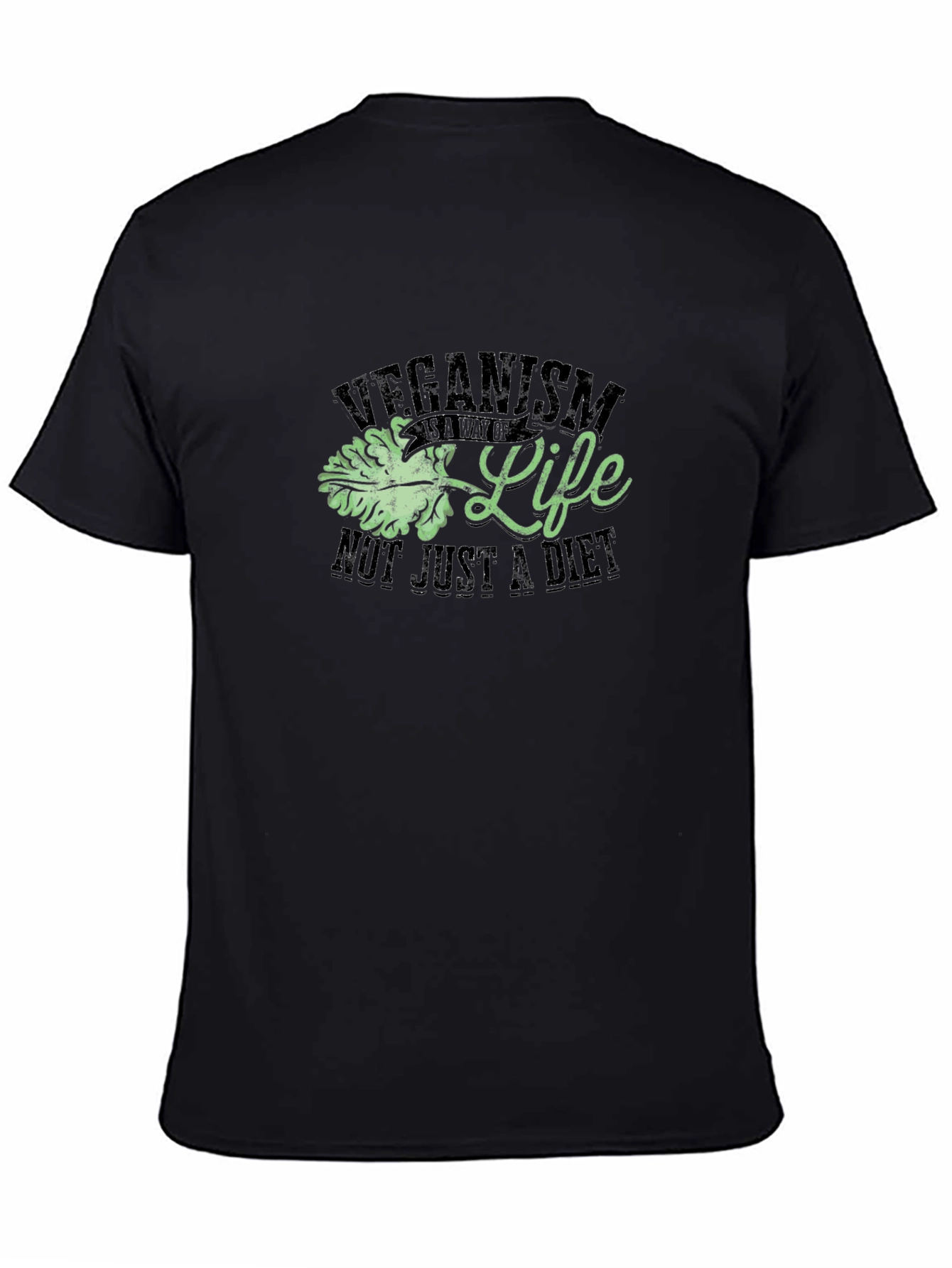 Veganism is Life T-Shirt - Not Just A Diet