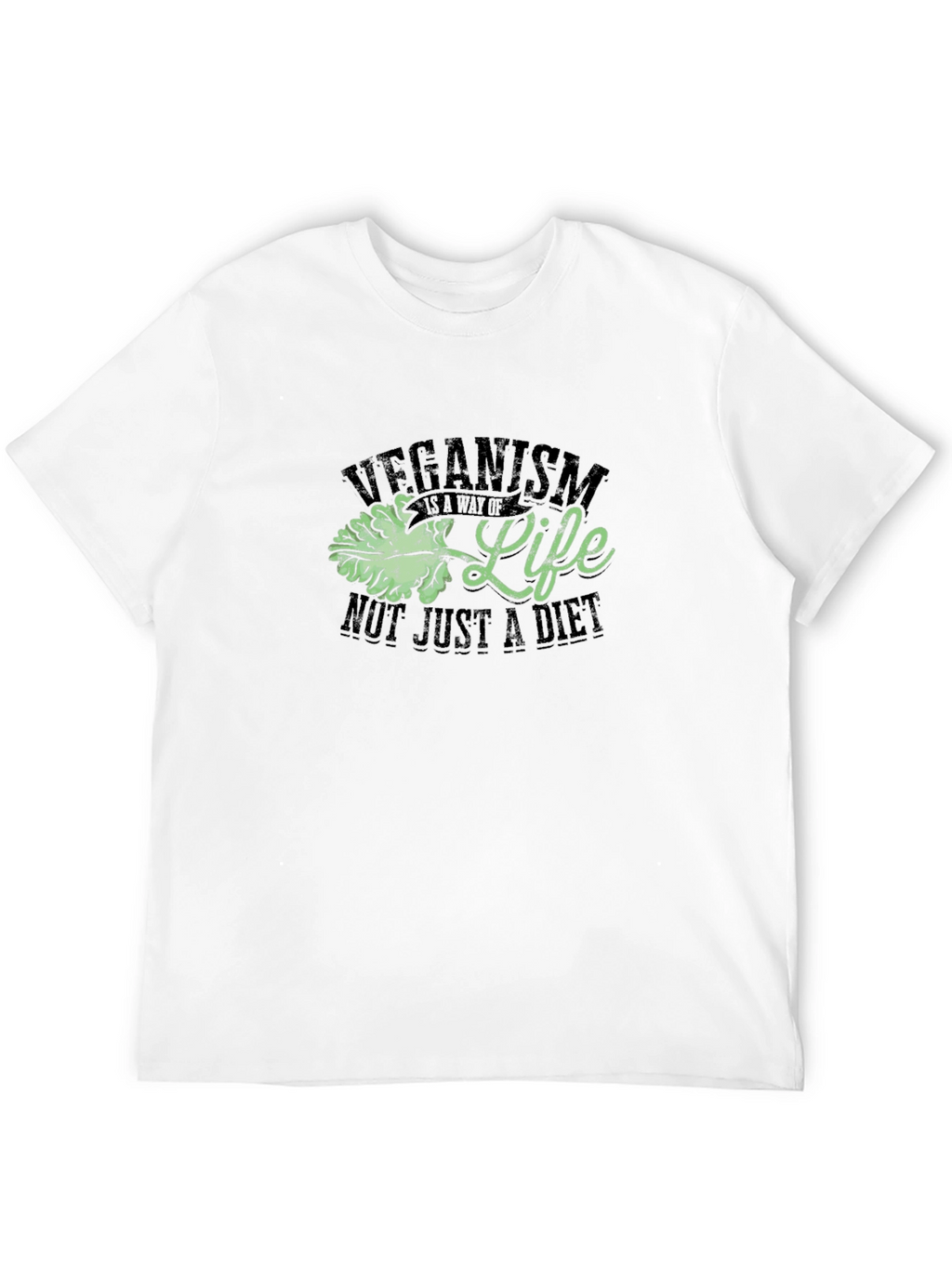 Veganism is Life T-Shirt - Not Just A Diet