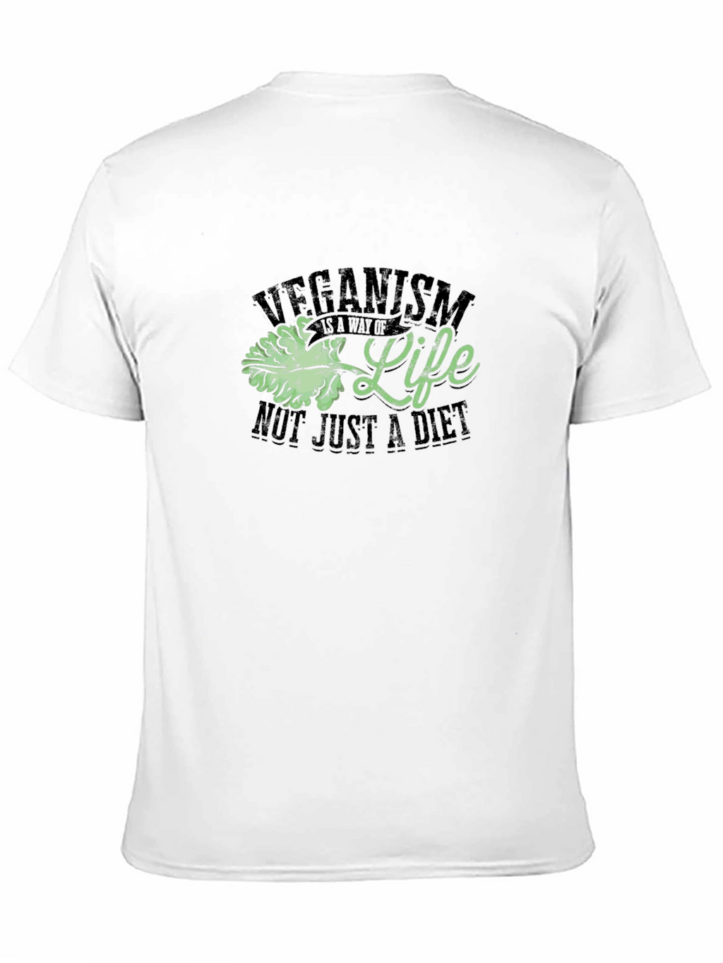 Veganism is Life T-Shirt - Not Just A Diet