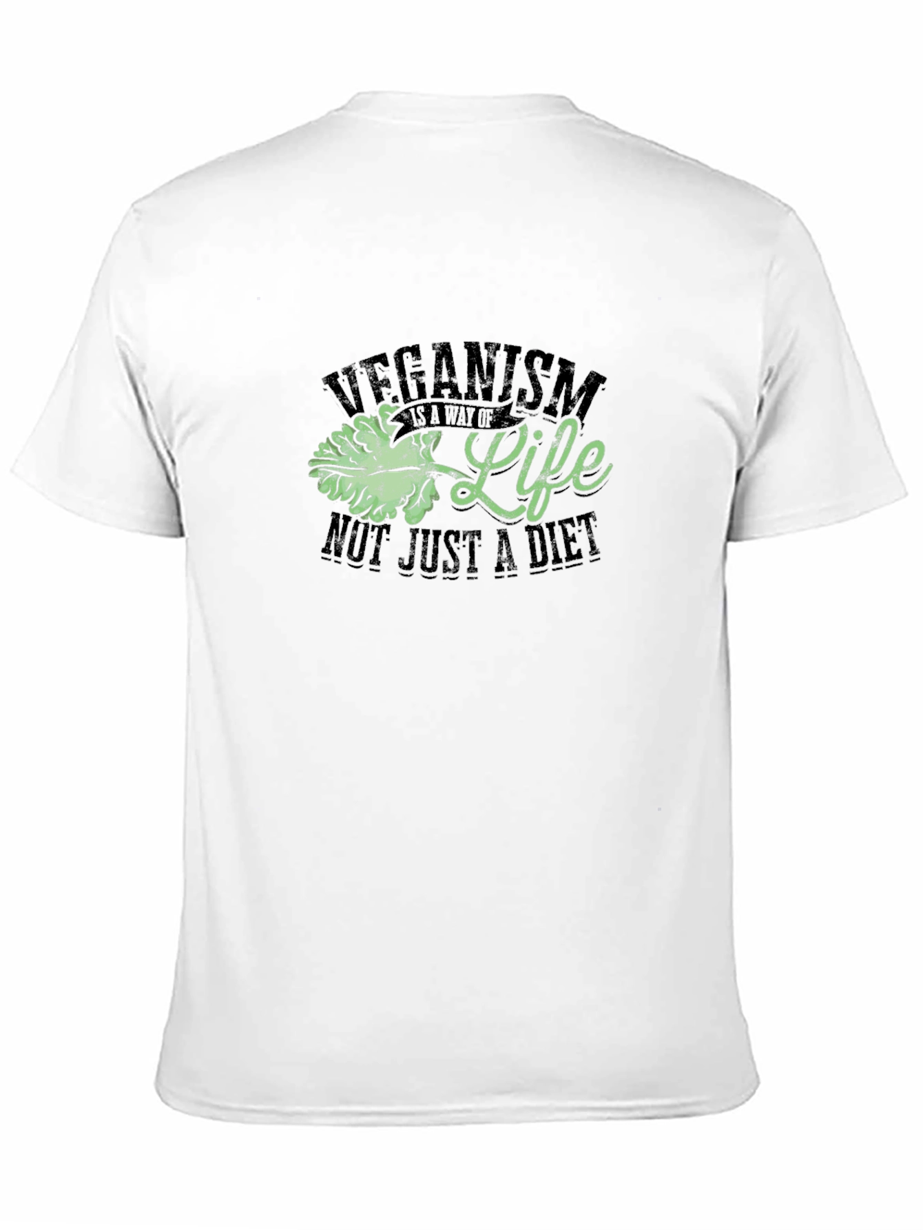 Veganism is Life T-Shirt - Not Just A Diet