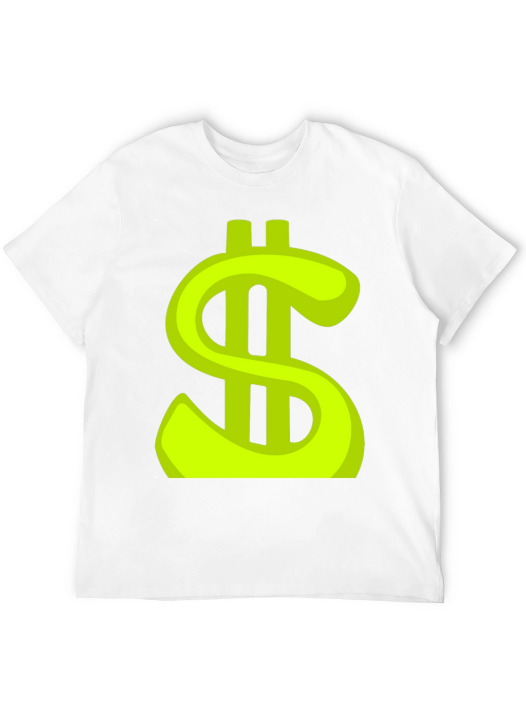 Dollar Sign Graphic Tee - Trendy Black T-Shirt