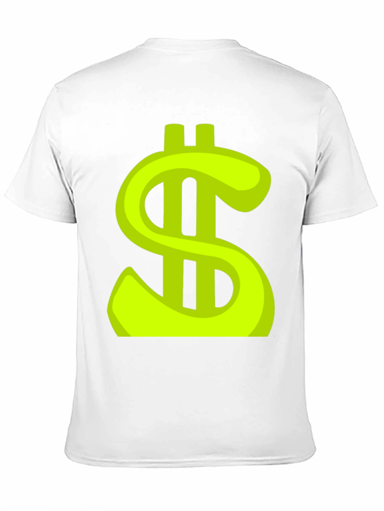Dollar Sign Graphic Tee - Trendy Black T-Shirt