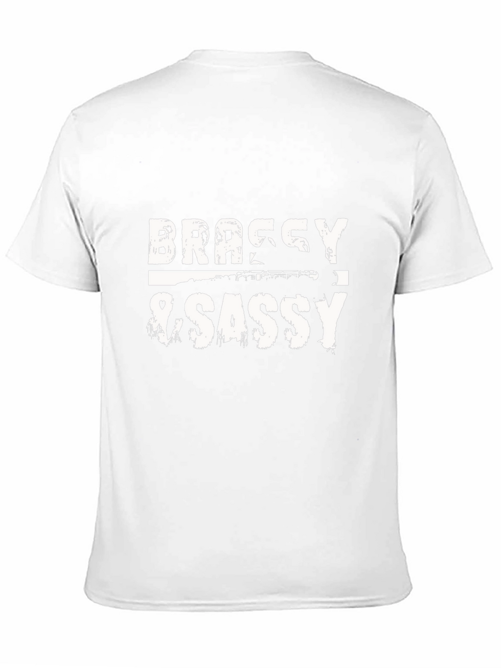 Brassy & Sassy Black Graphic Tee