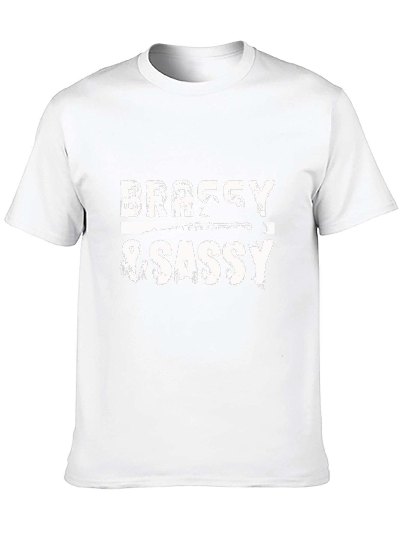 Brassy & Sassy Black Graphic Tee
