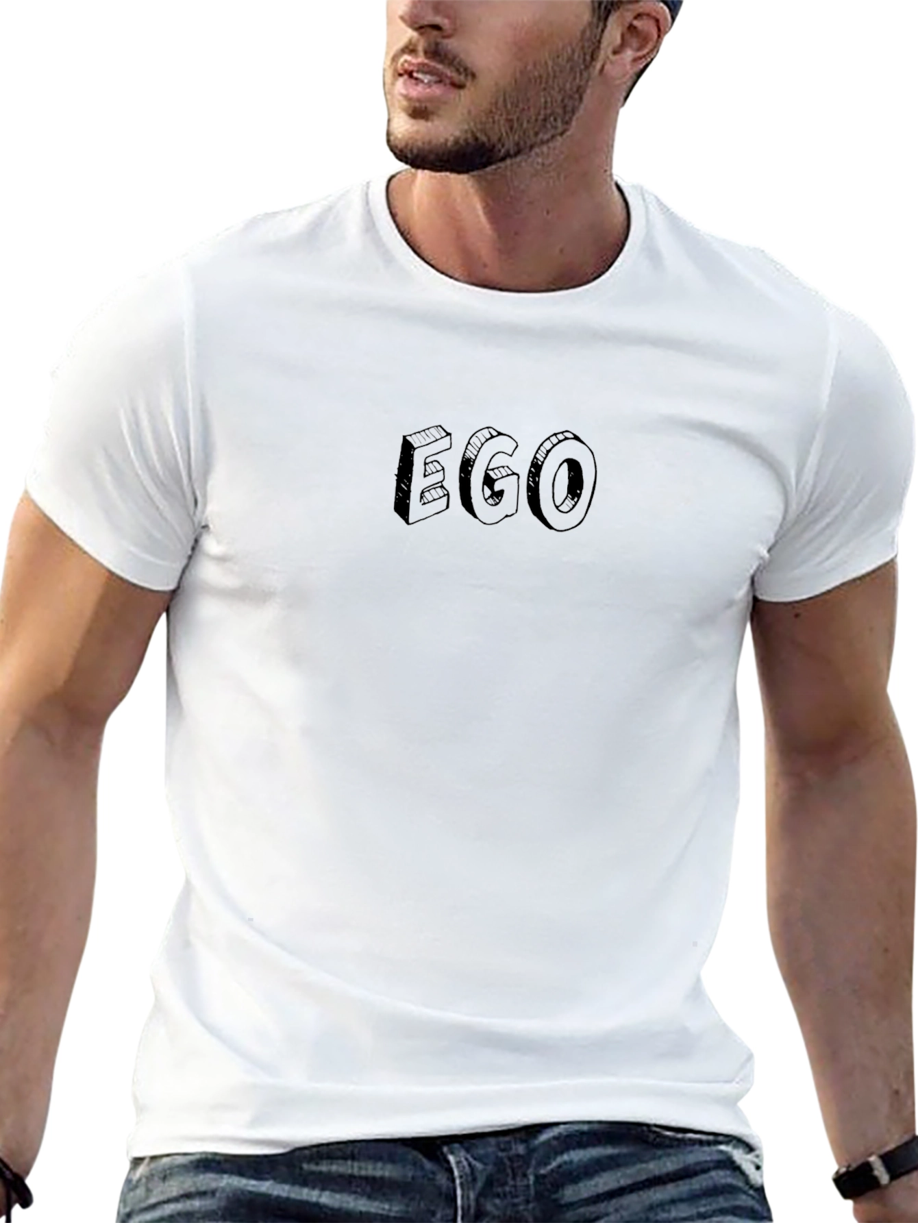 EGO Graphic Tee - Modern Streetwear T-Shirt