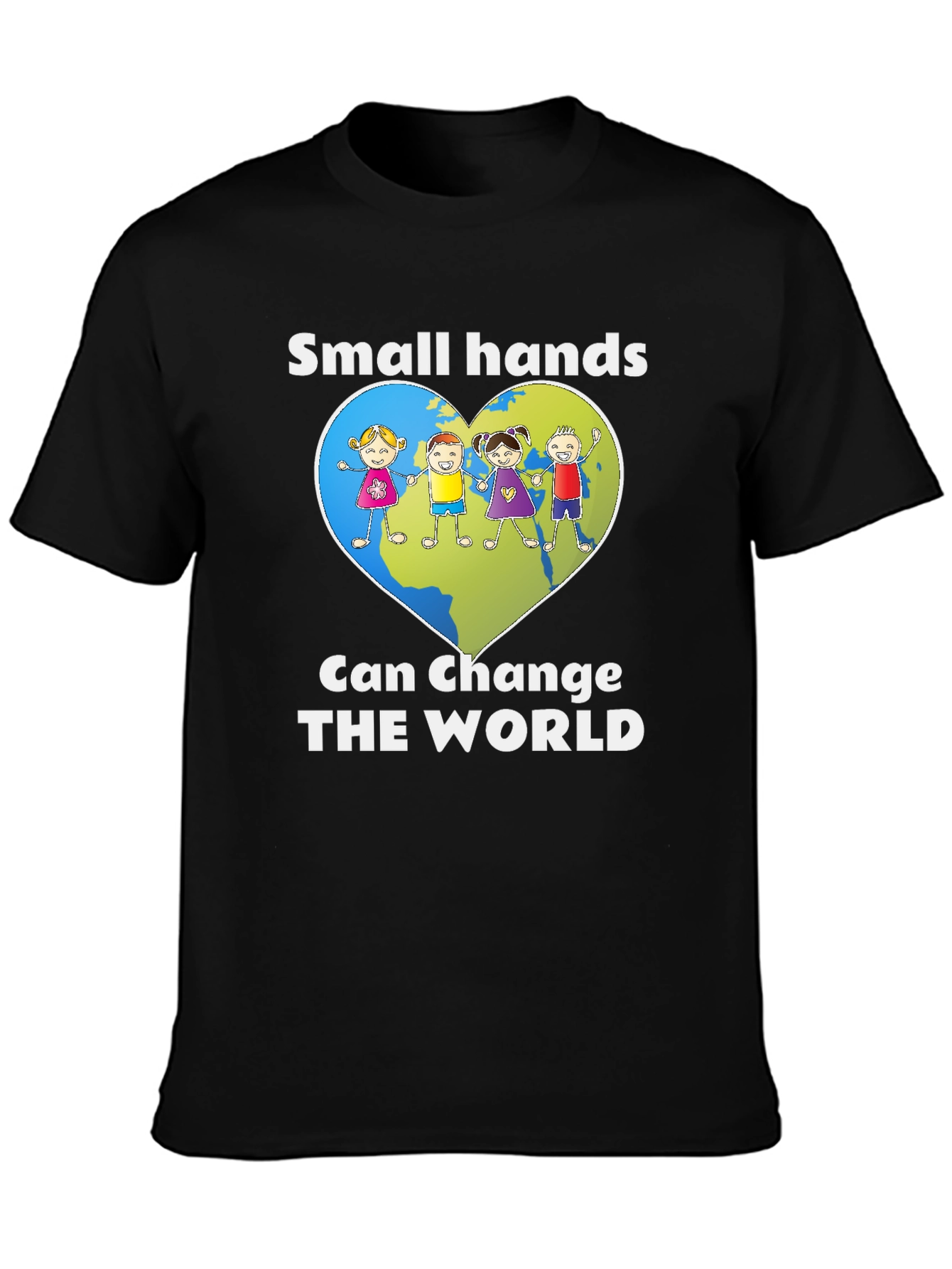 Small Hands Can Change The World T-Shirt