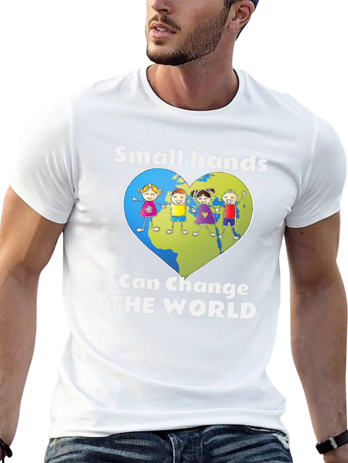 Small Hands Can Change The World T-Shirt