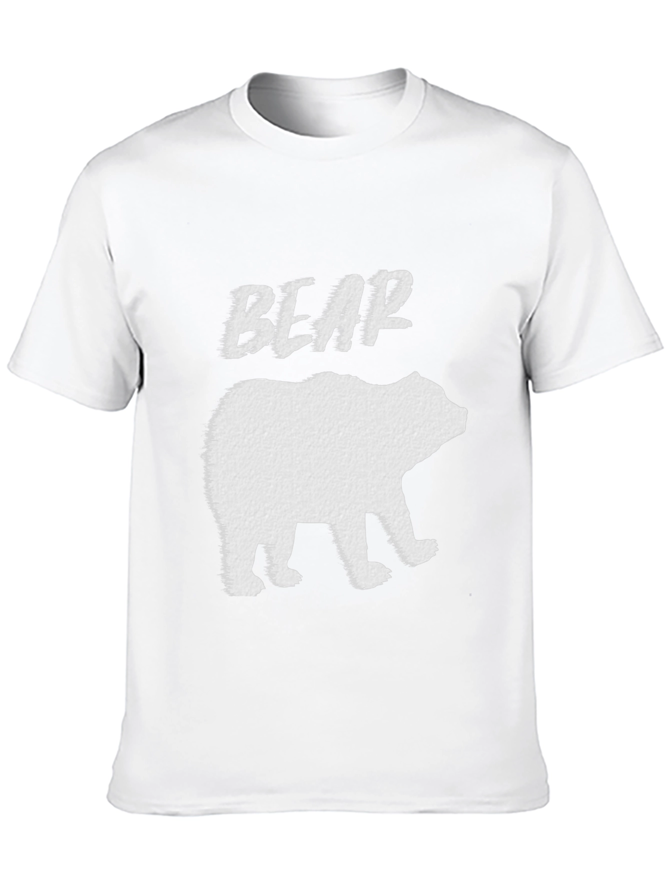 Mens Black Bear Graphic T-Shirt