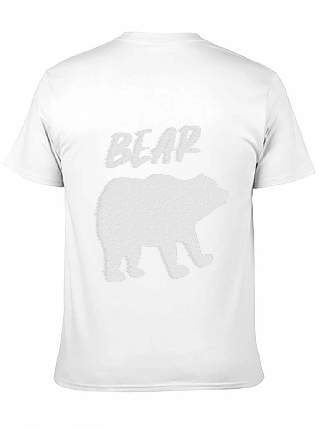 Mens Black Bear Graphic T-Shirt