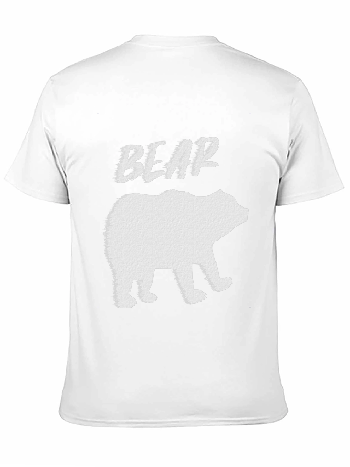 Mens Black Bear Graphic T-Shirt