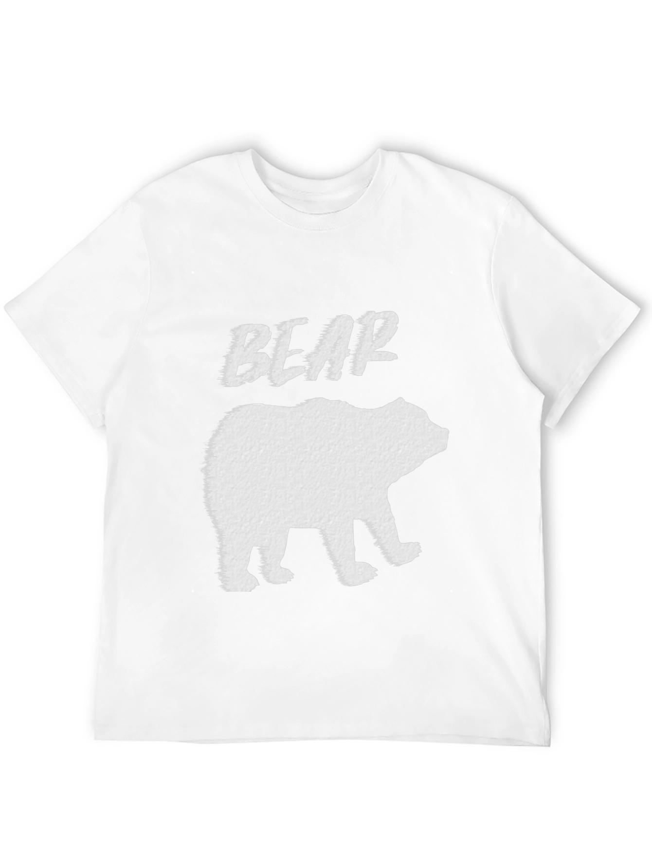 Mens Black Bear Graphic T-Shirt