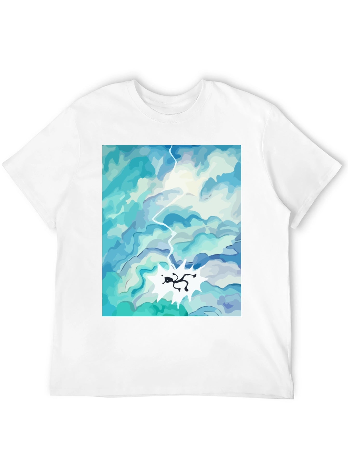 Sky Diver Black T-Shirt