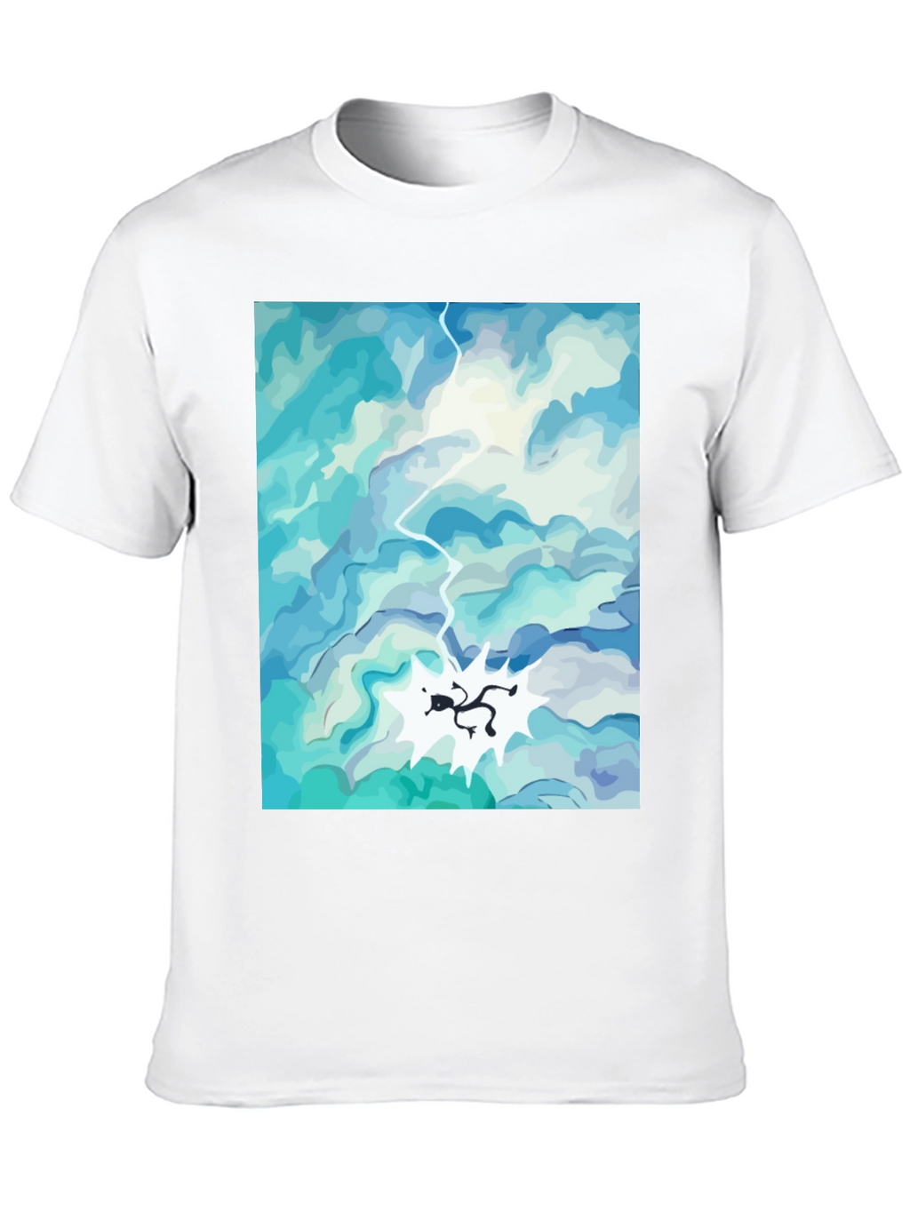 Sky Diver Black T-Shirt