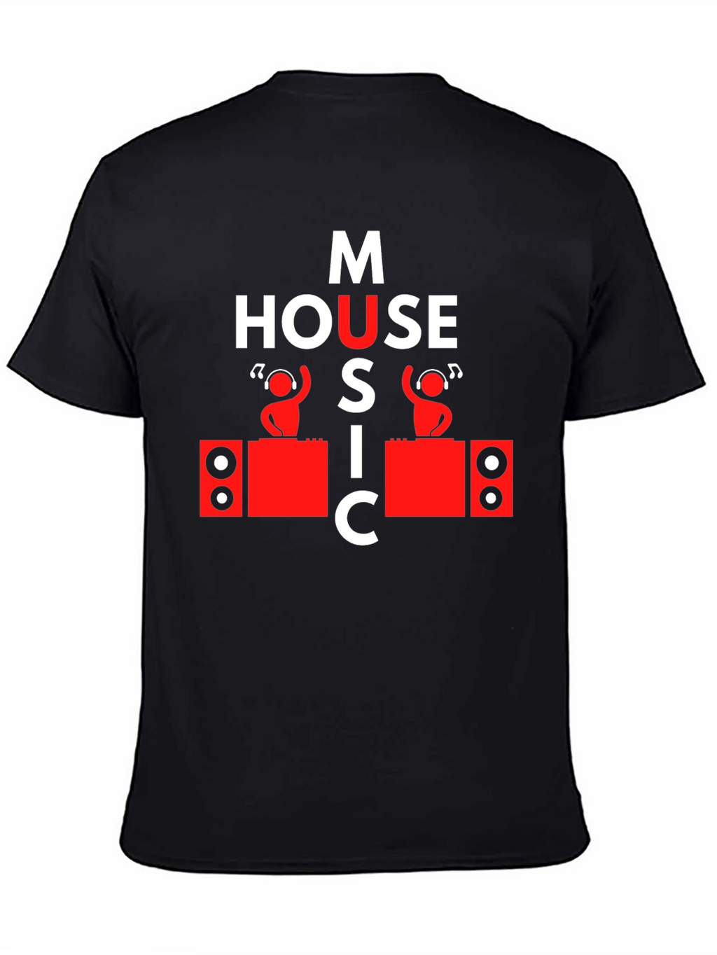 House Music DJ Graphic Tee