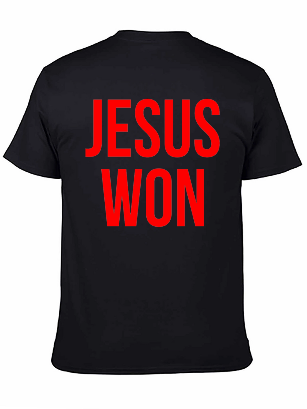 Jesus Won Graphic T-Shirt - Bold Religious Statement