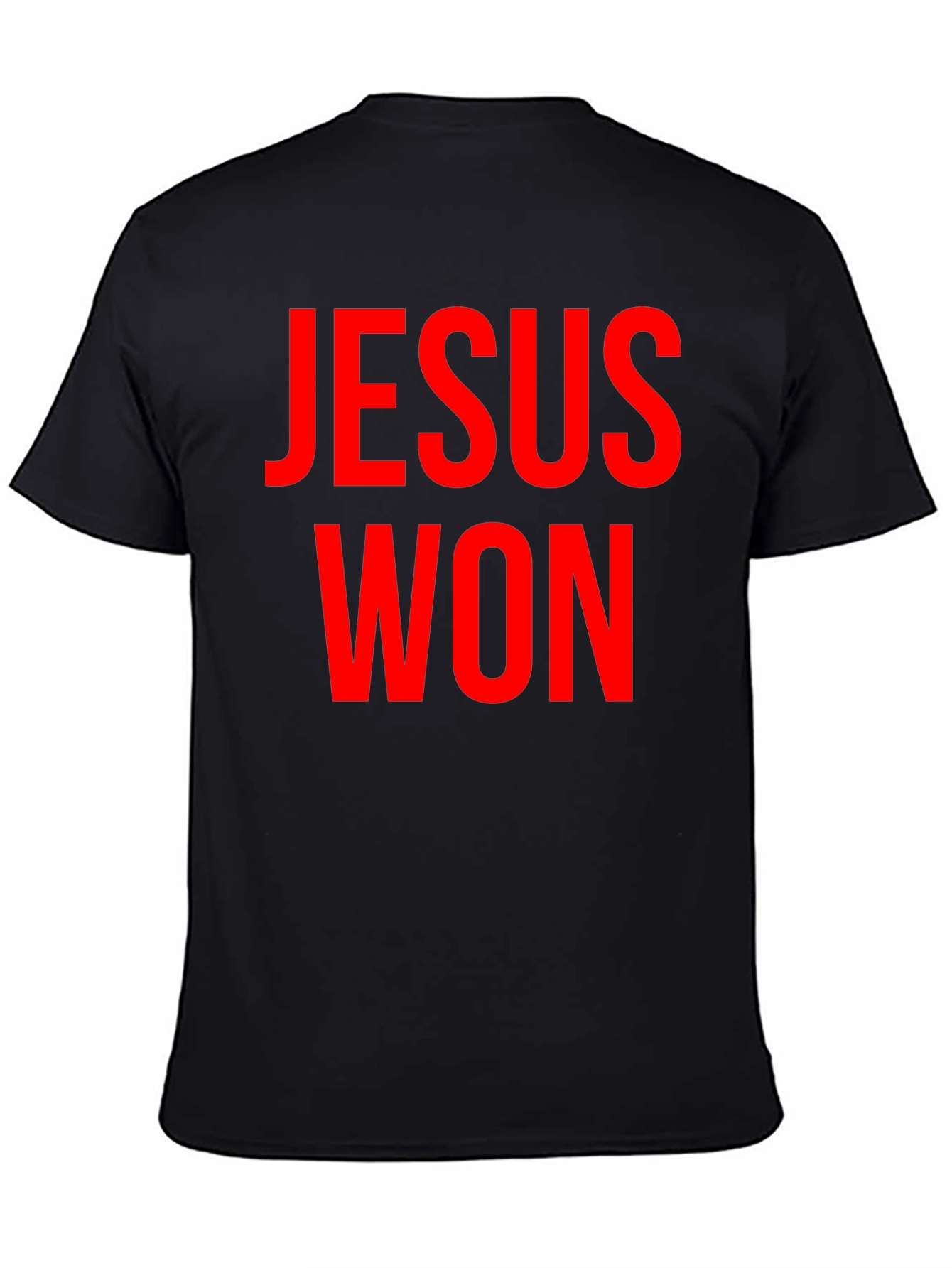 Jesus Won Graphic T-Shirt - Bold Religious Statement